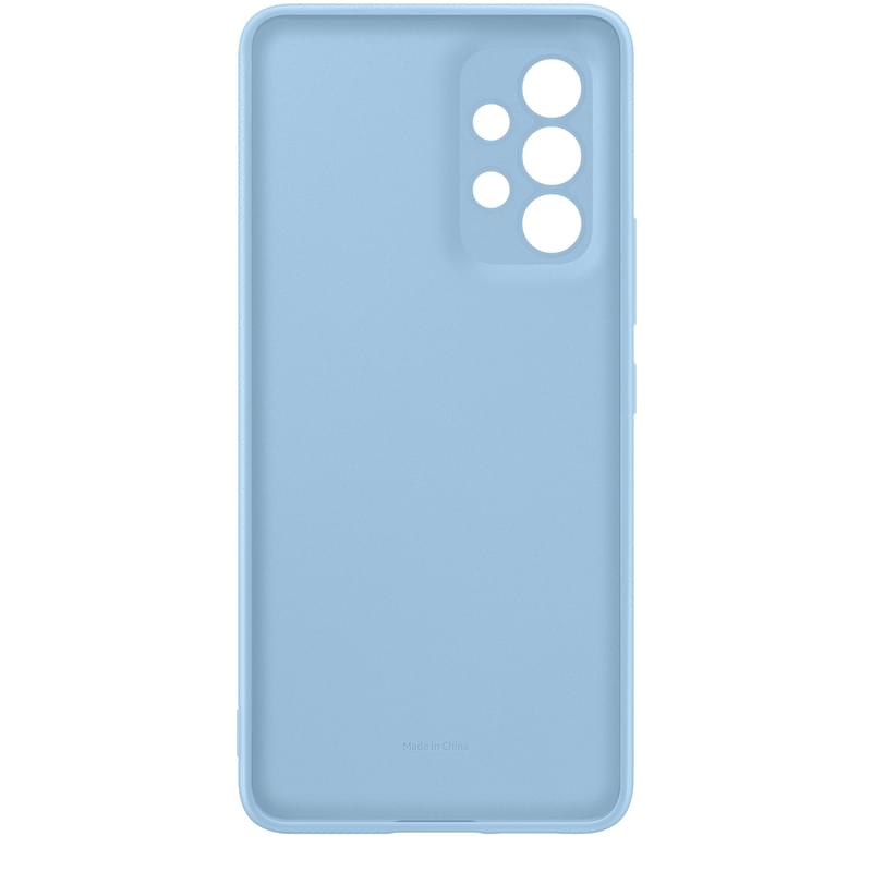 Чехол для Samsung Galaxy A53, Silicone Cover, Artic blue (EF-PA536TLEGRU) - фото #4, Technodom.kz