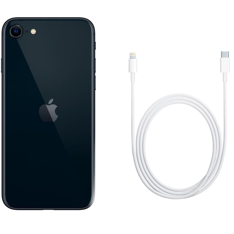 Смартфон Apple iPhone SE 2022 4/128GB Midnight - фото #4, Technodom.kz