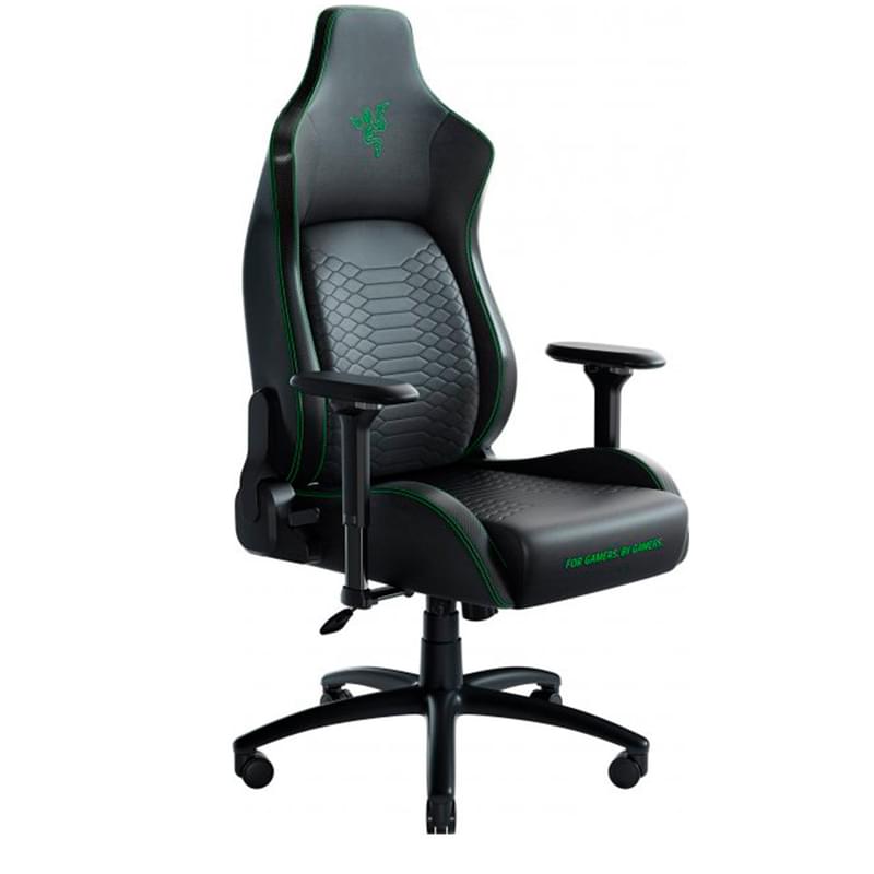 Игровое компьютерное кресло Razer Iskur XL, Black/Green (RZ38-03950100-R3G1) - фото #1, Technodom.kz
