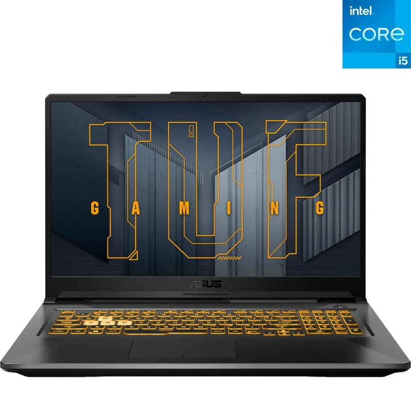 Игровой ноутбук Asus TUF Gaming F17 i5 11400H / 16ГБ / 512SSD / RTX3060 6ГБ / 17.3 / DOS / (FX706HM-HX031) - фото #0, Technodom.kz