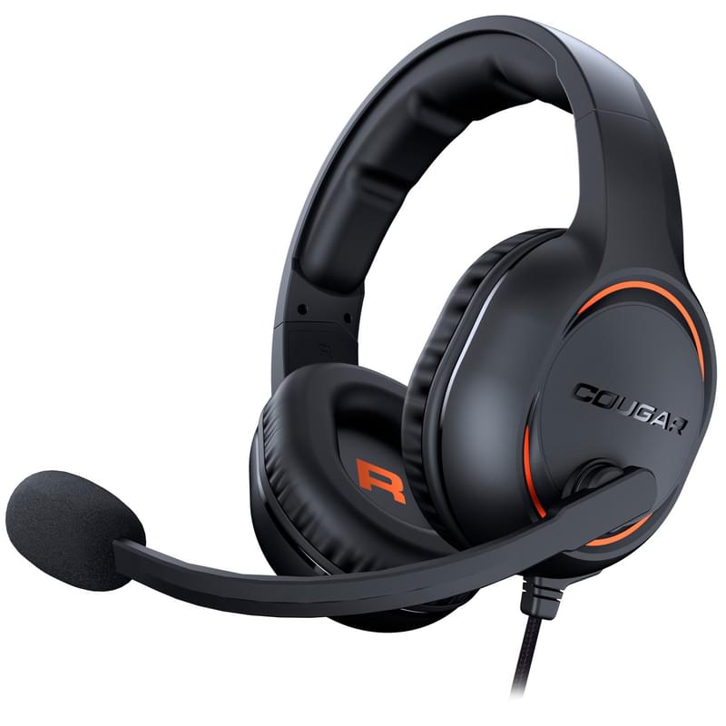 Игровая гарнитура Cougar HX330 Orange, Black (CGR-P50O-250) - фото #0, Technodom.kz