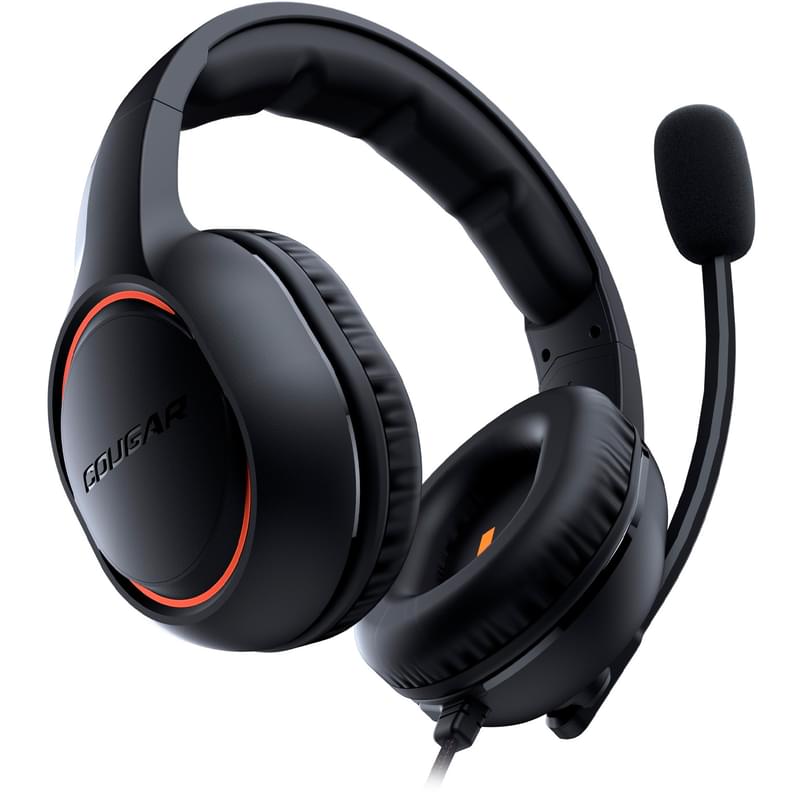 Игровая гарнитура Cougar HX330 Orange, Black (CGR-P50O-250) - фото #4, Technodom.kz