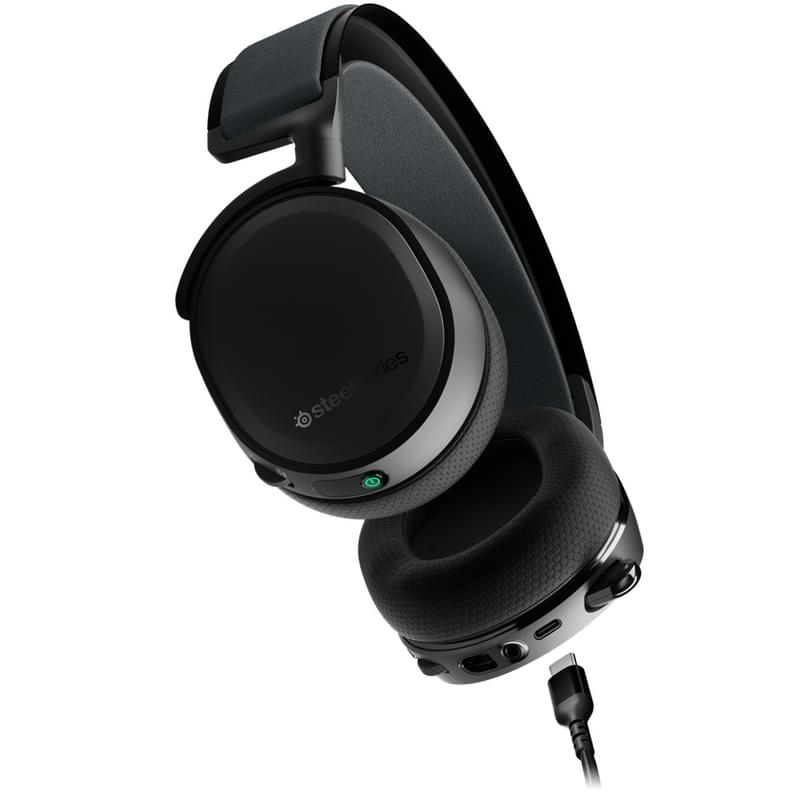 Игровая гарнитура беспроводная SteelSeries Arctis 7+, Black (61470) - фото #5, Technodom.kz