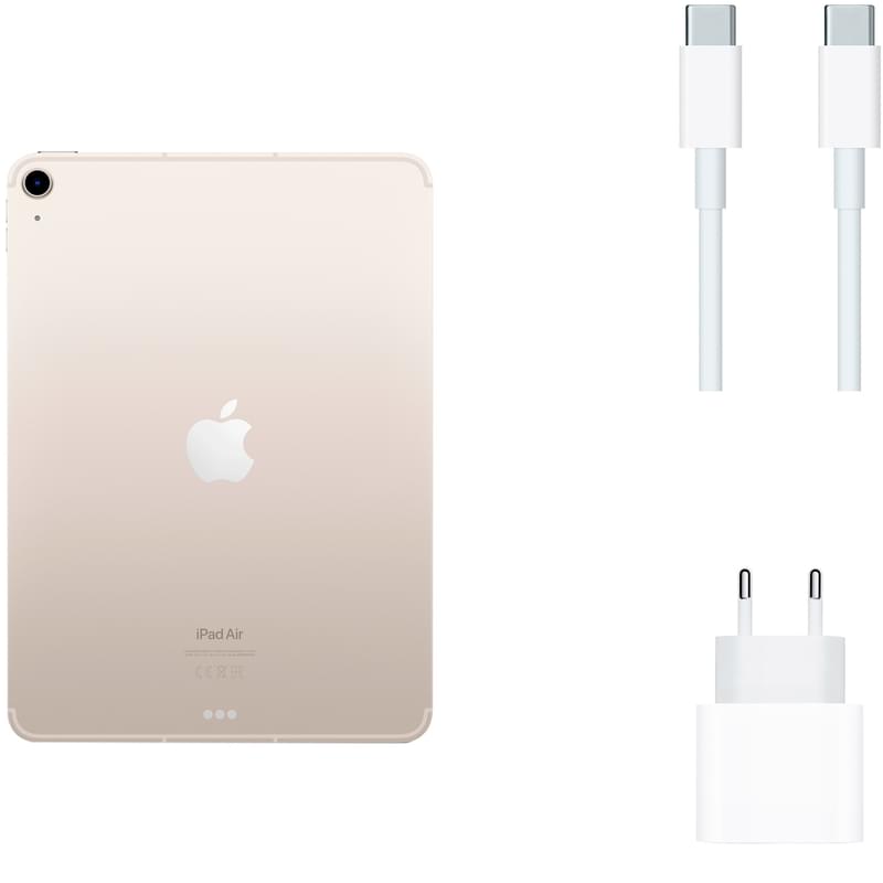 Планшет Apple iPad Air 10.9 2022 64GB WiFi + Cellular Starlight (MM6V3RK/A) - фото #4, Technodom.kz Планшет Apple iPad Air 10.9 2022 64GB WiFi + Cellular Starlight (MM6V3RK/A) - фото #4, Technodom.kz