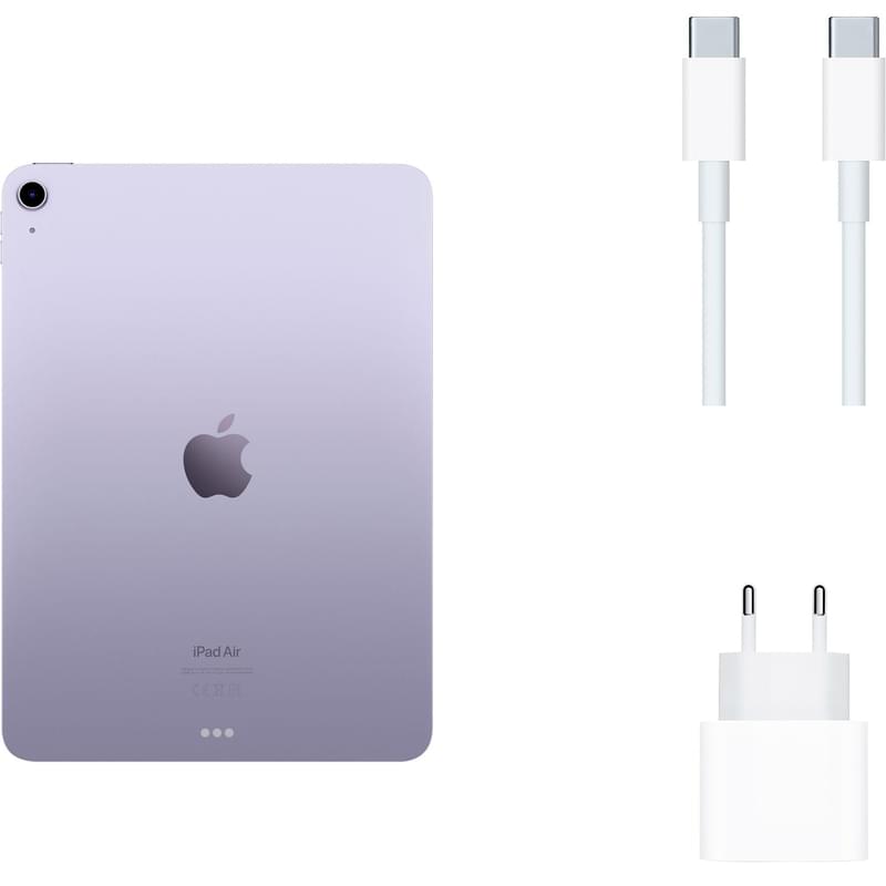 Планшет Apple iPad Air 10.9 2022 64GB WiFi Purple (MME23RK/A) - фото #4, Technodom.kz