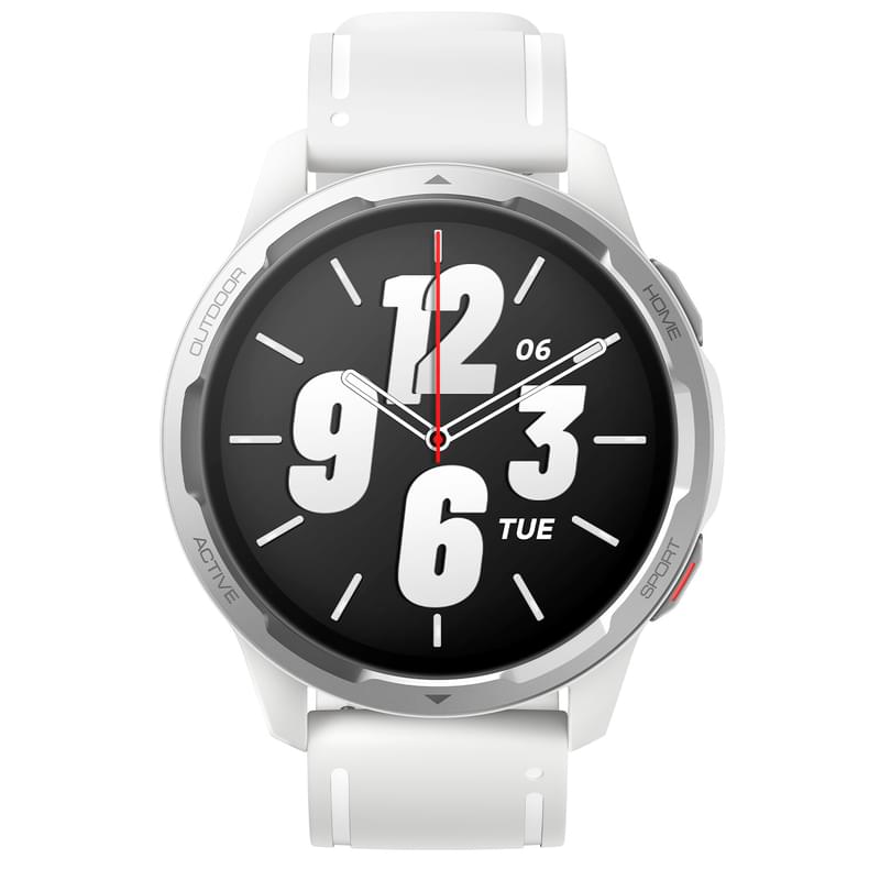 Смарт-часы Xiaomi Watch S1 Active, Moon White M2116W1 (BHR5381GL) - фото #3, Technodom.kz