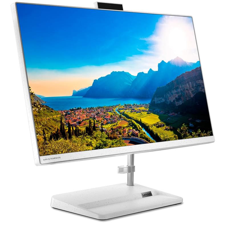 Моноблок 23,8" Lenovo IdeaCentre AIO 3 24ITL6 White (51135G7-8-256-D-FHD) (F0G00161RU) - фото #5, Technodom.kz
