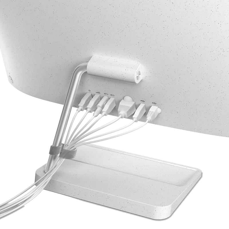 Моноблок 23,8" Lenovo IdeaCentre AIO 3 24ITL6 White (51135G7-8-256-D-FHD) (F0G00161RU) - фото #6, Technodom.kz