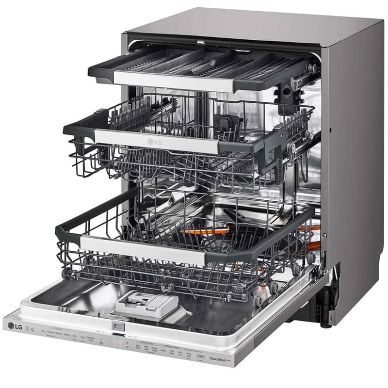 LG DB425TXS кіріктірілген ыдыс жуғыш машинасы - фото #4, Technodom.kz