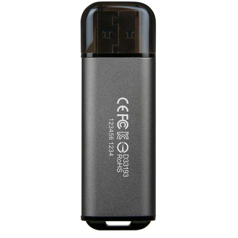 USB Флешка 128GB Transcend JetFlash 920 Type-A 3.2 Gen 1 (3.1) Silver Металл (TS128GJF920) - фото #2, Technodom.kz