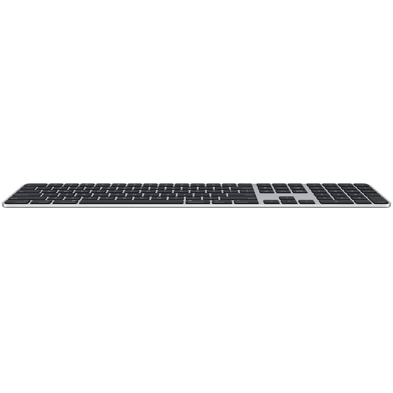 Клавиатура беспроводная Apple Magic Keyboard с Touch ID и цифровой панелью, Black (MMMR3RS/A) - фото #1, Technodom.kz