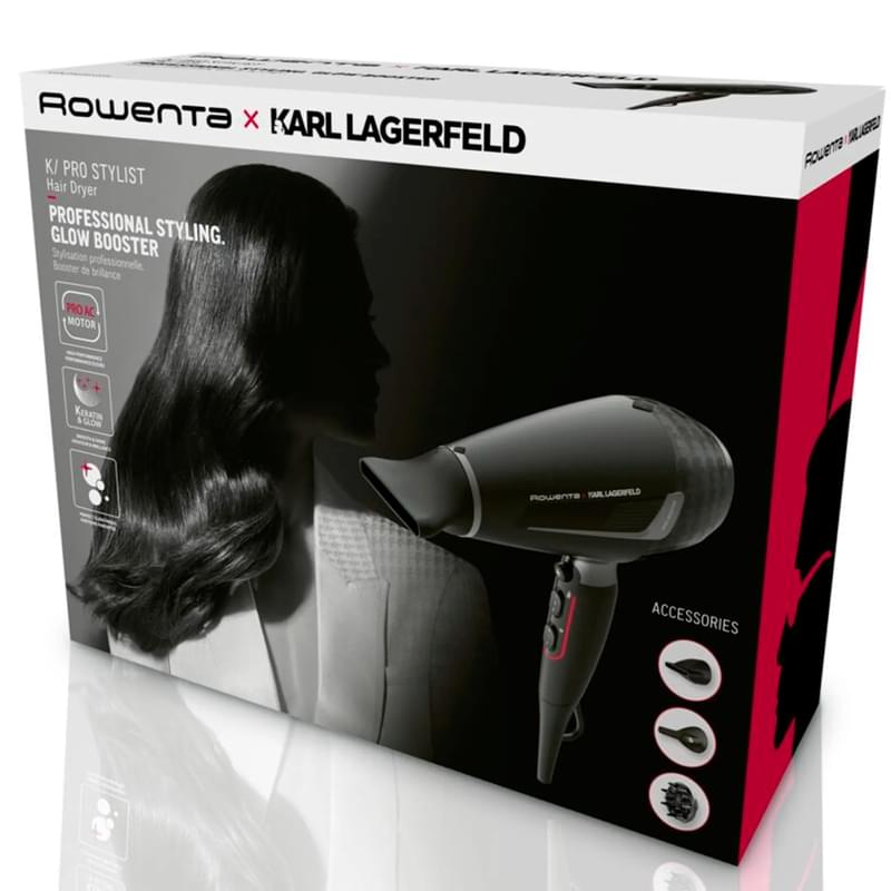 Фен Rowenta Karl Lagerfeld CV887L - фото #16, Technodom.kz