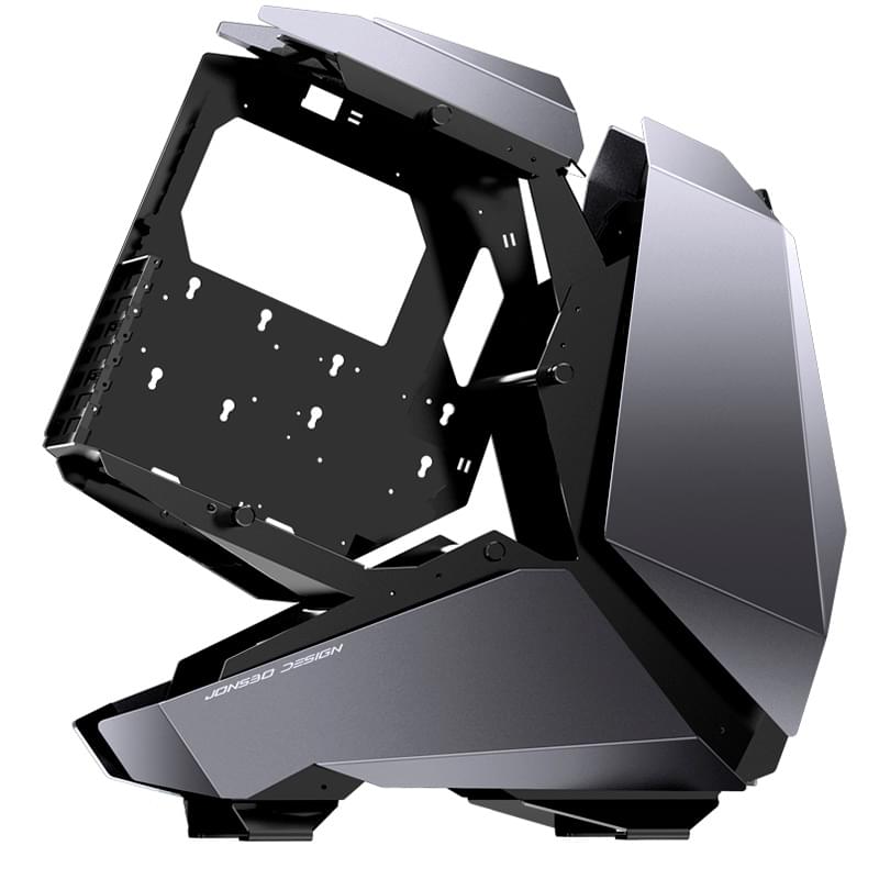 ПК корпус Jonsbo MOD5 MidTower, window, Gray ATX (MOD5 Gray) - фото #3, Technodom.kz
