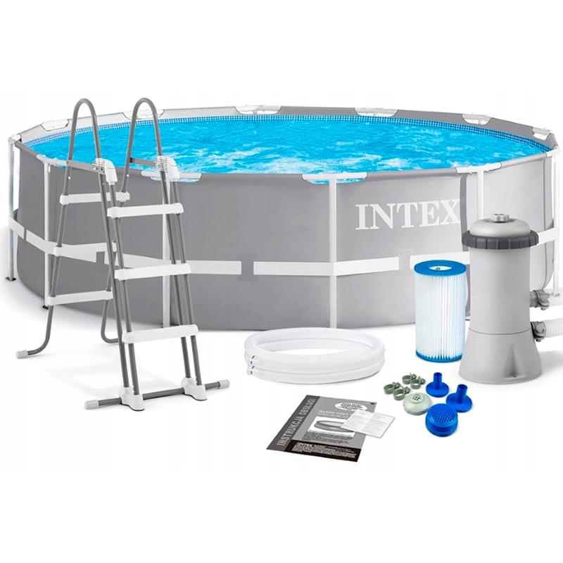 Каркасный бассейн INTEX, 366 х 99 см, 8592 л, с фильтр-насосом (26716NP) - фото #1, Technodom.kz