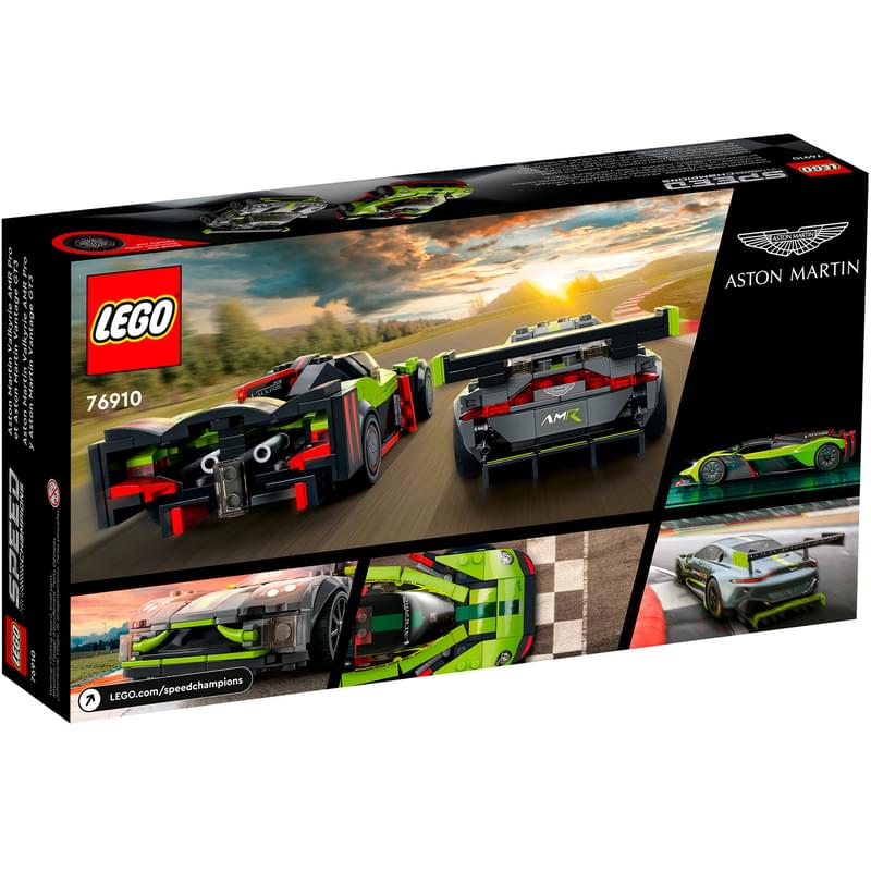 Конструктор LEGO Speed Champions Aston Martin Valkyrie AMR Pro и Aston Martin Vantage GT3 (76910) - фото #1, Technodom.kz
