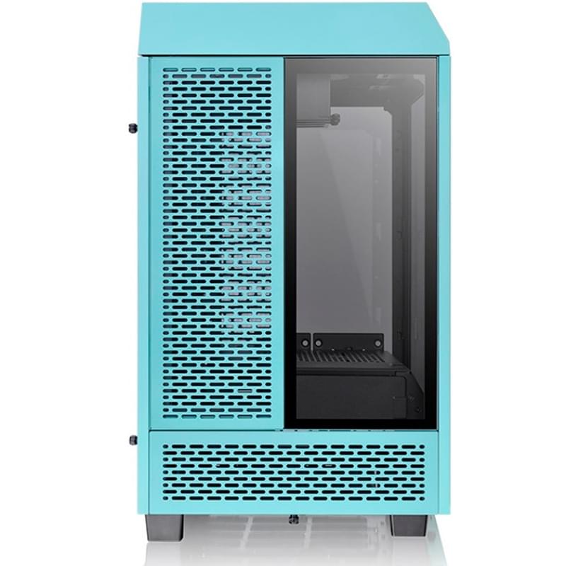 ПК корпус Thermaltake The Tower 100 MiniTower, window, Turquoise mITX (CA-1R3-00SBWN-00) - фото #2, Technodom.kz