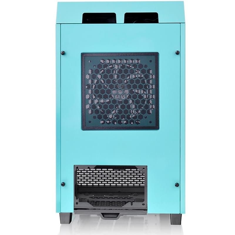 ПК корпус Thermaltake The Tower 100 MiniTower, window, Turquoise mITX (CA-1R3-00SBWN-00) - фото #5, Technodom.kz
