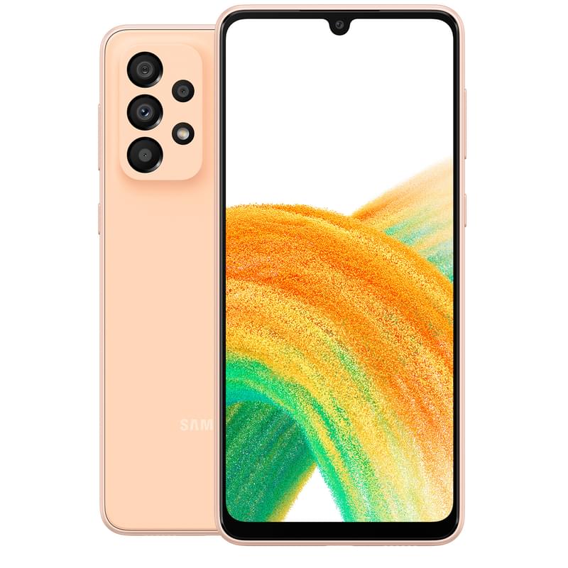 Смартфон Samsung Galaxy A33 6/128GB Orange - фото #0, Technodom.kz