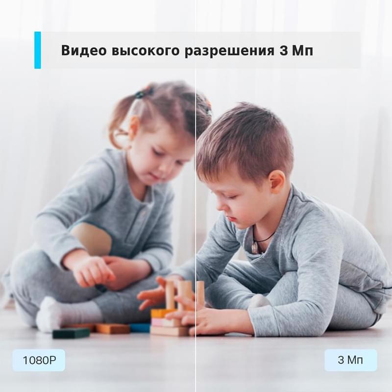 WiFi Камера TP-Link Tapo C110, Фиксированная, 1296p Super Full HD, Белая (Tapo C110) - фото #5, Technodom.kz
