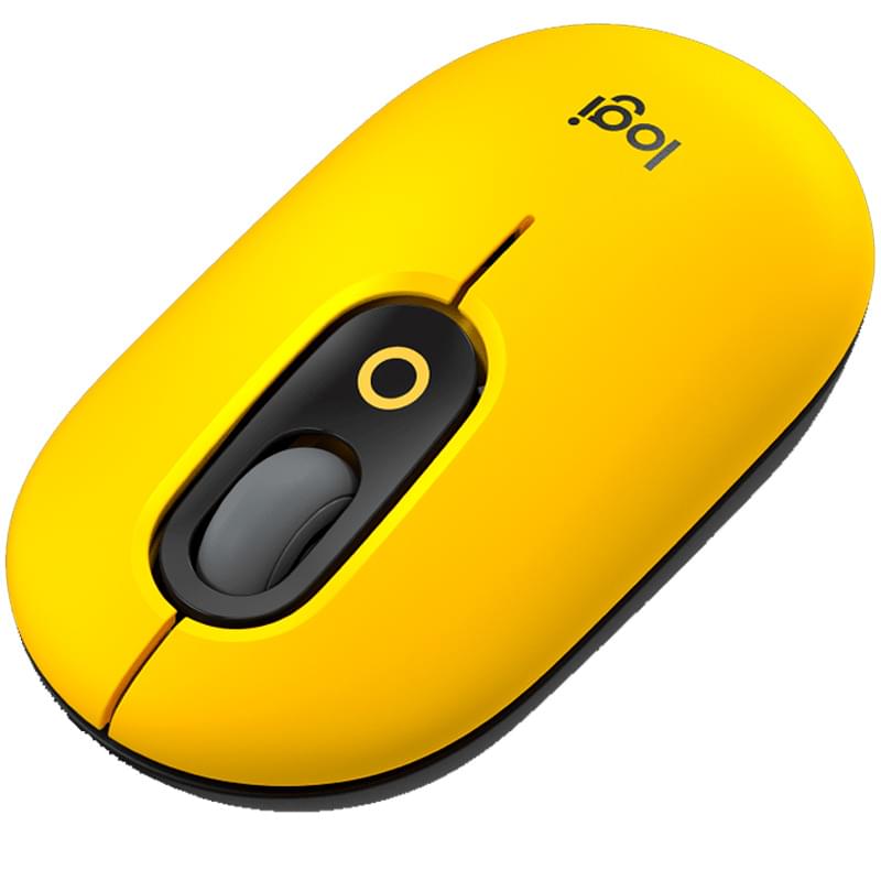 Сымсыз тінтуір USB/BT Logitech POP Mouse, Yellow (910-006546) - фото #9, Technodom.kz