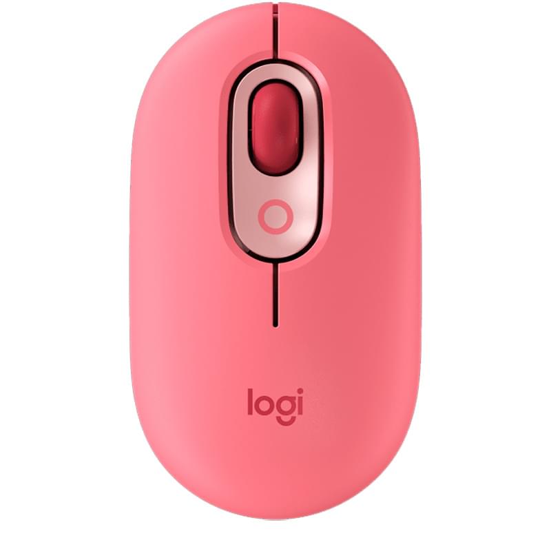 Мышка беспроводная USB/BT Logitech POP Mouse, Rose (910-006548) - фото #0, Technodom.kz
