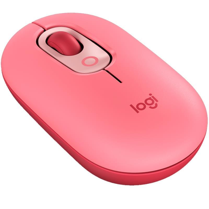 Мышка беспроводная USB/BT Logitech POP Mouse, Rose (910-006548) - фото #8, Technodom.kz