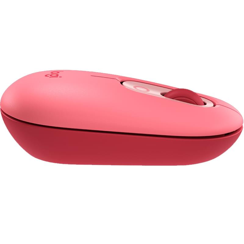 Мышка беспроводная USB/BT Logitech POP Mouse, Rose (910-006548) - фото #9, Technodom.kz