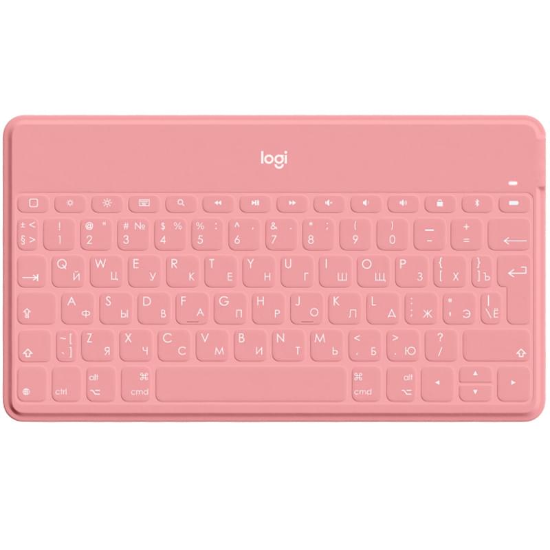 Клавиатура беспроводная USB/BT Logitech Keys-To-Go, Pink (920-010122) - фото #0, Technodom.kz