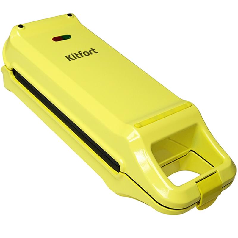 Вафельница Kitfort KT-1611-1 желтый - фото #0, Technodom.kz Вафельница Kitfort KT-1611-1 желтый - фото #0, Technodom.kz