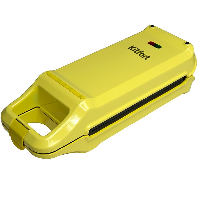 Вафельница Kitfort KT-1611-1 желтый - фото #1, Technodom.kz Вафельница Kitfort KT-1611-1 желтый - фото #1, Technodom.kz