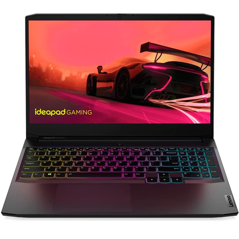 Игровой ноутбук Lenovo IdeaPad Gaming 3 Ryzen 7 5800H / 8ГБ / 512SSD / RTX3050Ti 4ГБ / 15.6 / DOS / (82K201R1RK) - фото #0, Technodom.kz