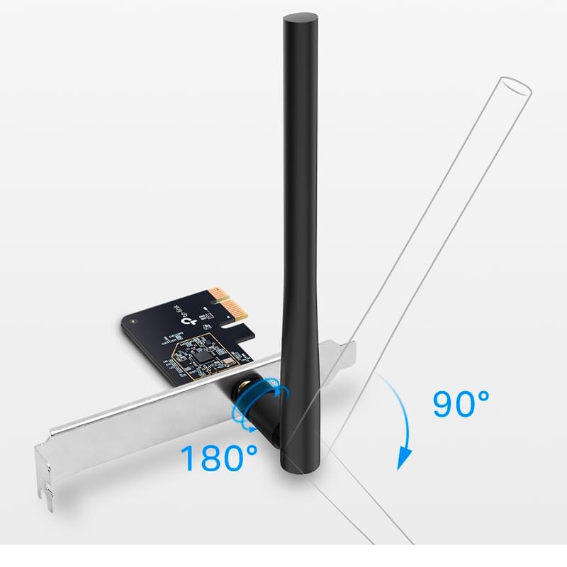 Сетевая карта TP-Link Archer T2E, Dual Band, 433/200 Mbps (Archer T2E) - фото #1, Technodom.kz