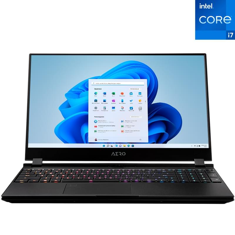 Игровой ноутбук Gigabyte AERO 15 OLED KD i7 11800H / 16ГБ / 1000SSD / RTX3060 6ГБ / 15.6 / Win10Pro / (AERO 15 OLED KD/W) - фото #0, Technodom.kz