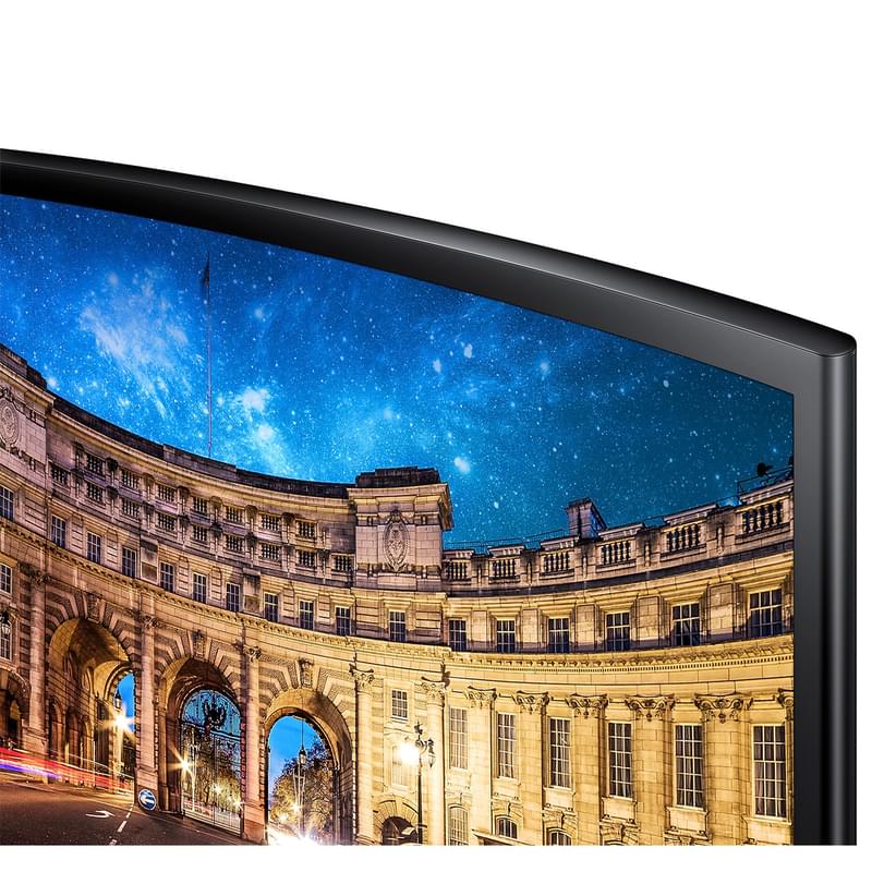 Монитор 23,5" Samsung LC24F390FHIXRU 1920x1080 16:9 VA 60ГЦ (HDMI+D-Sub) Curved Black - фото #8, Technodom.kz
