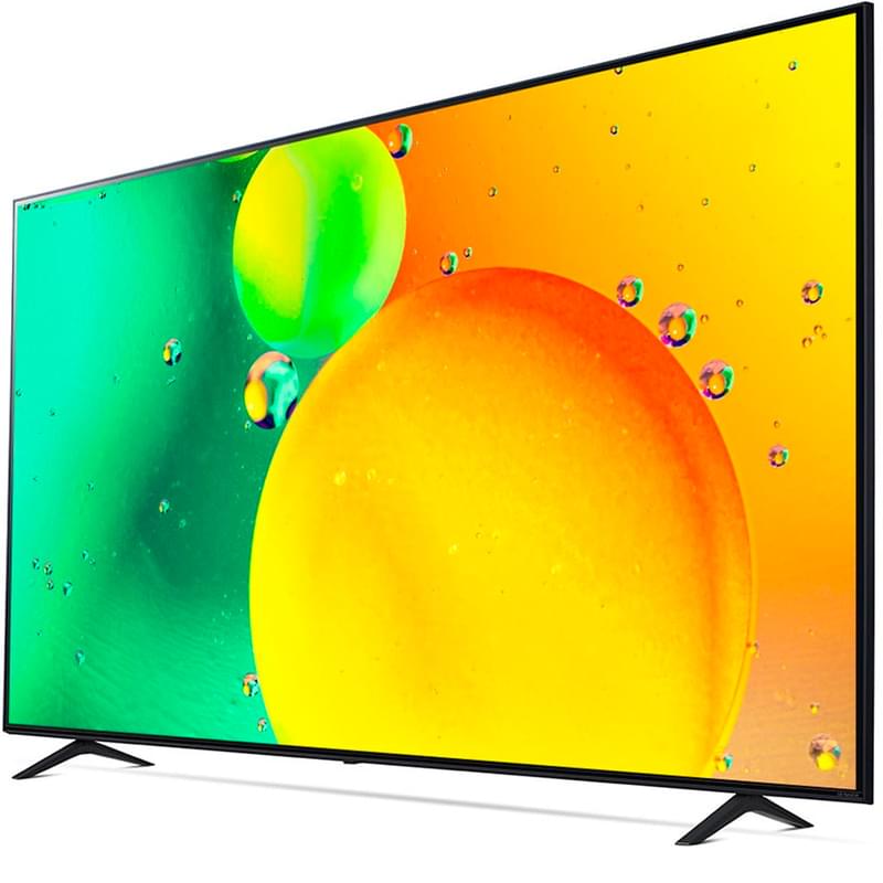 LG 75" 75NANO756QA NanoCell UHD Smart теледидары Blue - фото #2, Technodom.kz