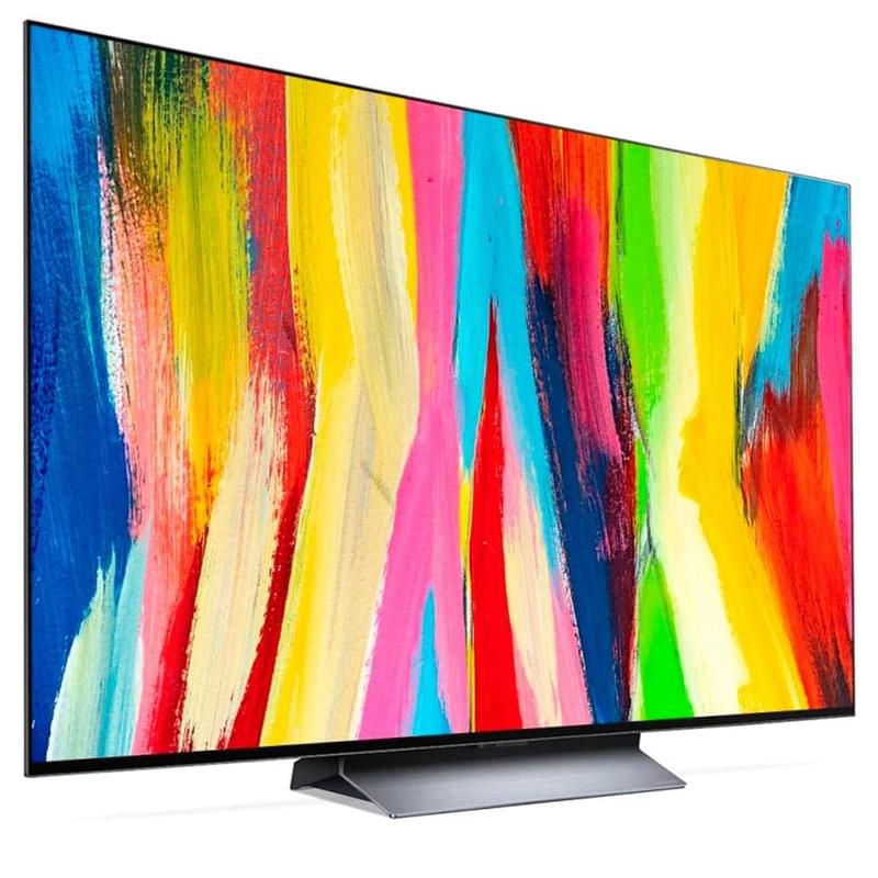 LG 65" OLED65C2RLA OLED UHD Smart теледидары Silver - фото #2, Technodom.kz