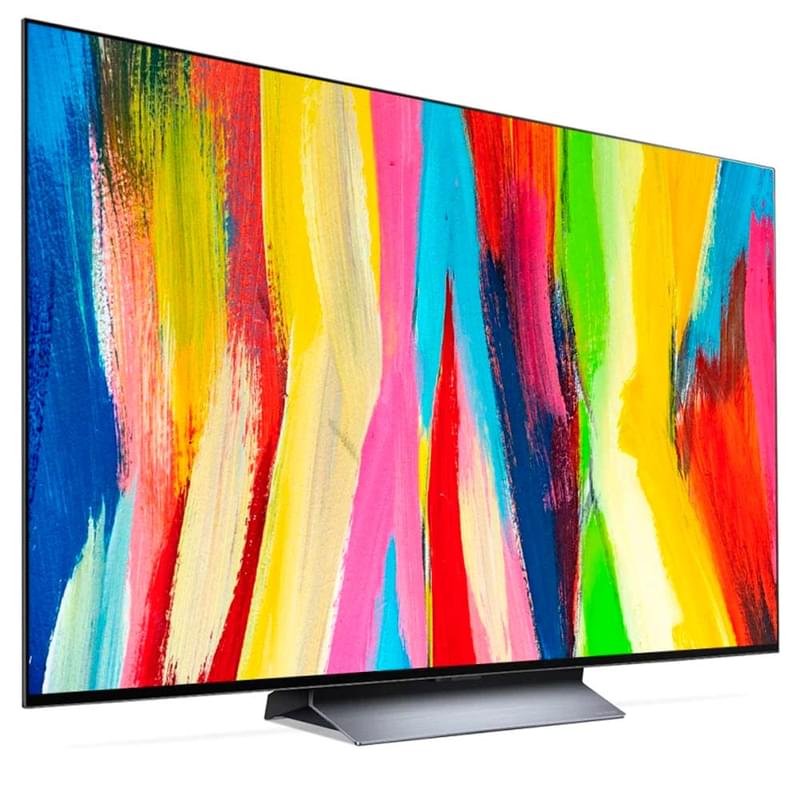 LG 83" OLED83C2RLA OLED UHD Smart теледидары Silver - фото #2, Technodom.kz