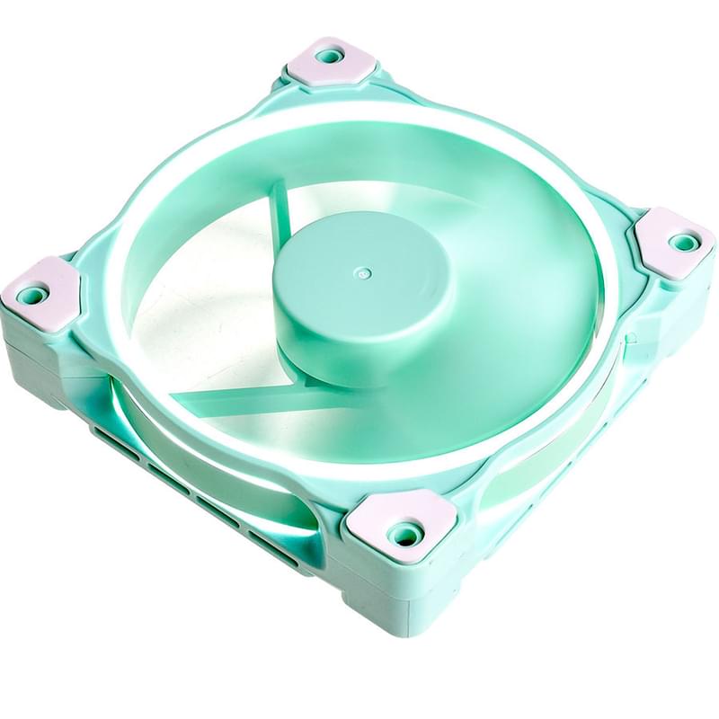 Кулер для кейса ID-COOLING ZF-12025 Mint Green, 120mm (ZF-12025-Green) - фото #1, Technodom.kz