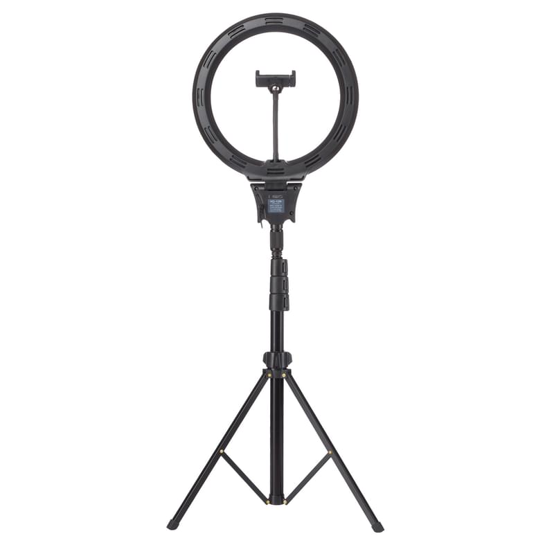 Кольцевая лампа Neo-12N форма треноги, 1 слот для смартфона, 24W (HQ-12N Tripod) - фото #1, Technodom.kz