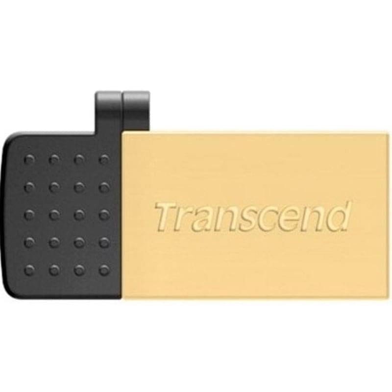 USB Флешка 32GB Transcend JetFlash 380G Type-A 2.0 OTG Gold (TS32GJF380G) - фото #0, Technodom.kz