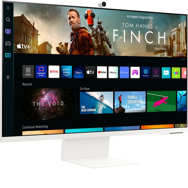 Монитор 32" Samsung Smart LS32BM801UIXCI 3840x2160 16:9 VA 60ГЦ (HDMI+Type-C) White - фото #1, Technodom.kz