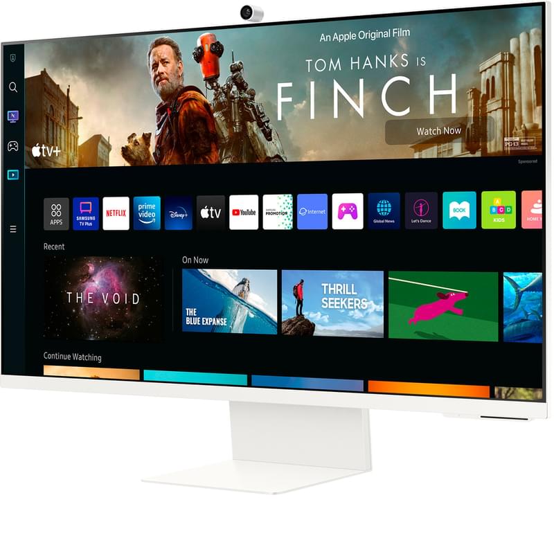 Монитор 32" Samsung Smart LS32BM801UIXCI 3840x2160 16:9 VA 60ГЦ (HDMI+Type-C) White - фото #2, Technodom.kz
