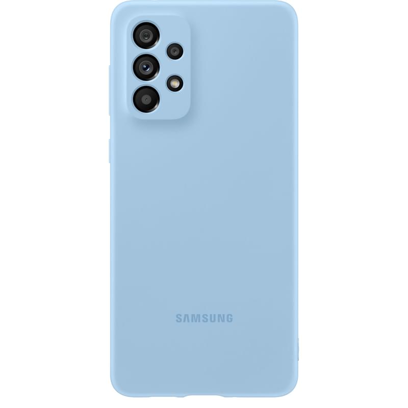 Чехол для Samsung Galaxy A73, Silicone Cover, Artic blue (EF-PA736TLEGRU) - фото #0, Technodom.kz