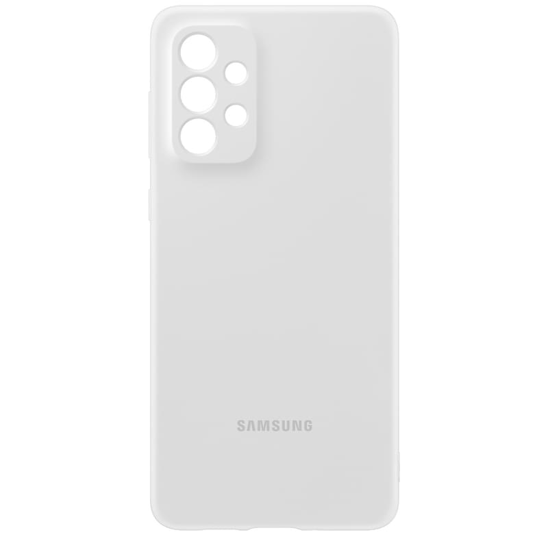 Чехол для Samsung Galaxy A73, Silicone Cover, White (EF-PA736TWEGRU) - фото #2, Technodom.kz