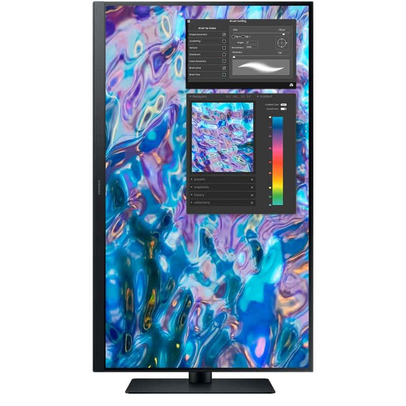 Монитор 27" Samsung LS27B610EQIXCI 2560x1440 16:9 IPS 75ГЦ (2HDMI+DP) Black - фото #4, Technodom.kz