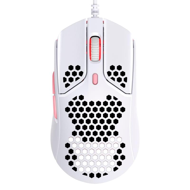 Игровая мышь HyperX Pulsefire Haste, White-Pink (4P5E4AA) - фото #0, Technodom.kz