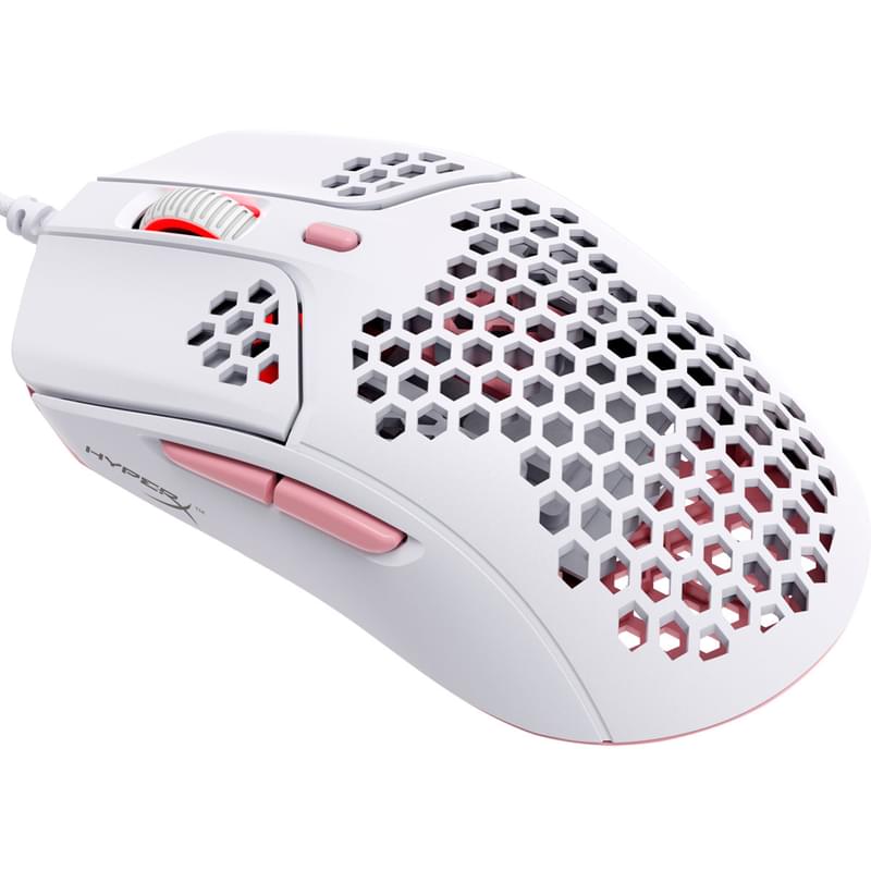 Игровая мышь HyperX Pulsefire Haste, White-Pink (4P5E4AA) - фото #3, Technodom.kz
