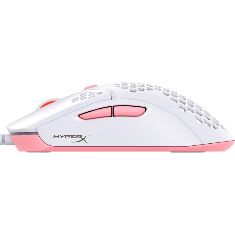 Игровая мышь HyperX Pulsefire Haste, White-Pink (4P5E4AA) - фото #4, Technodom.kz