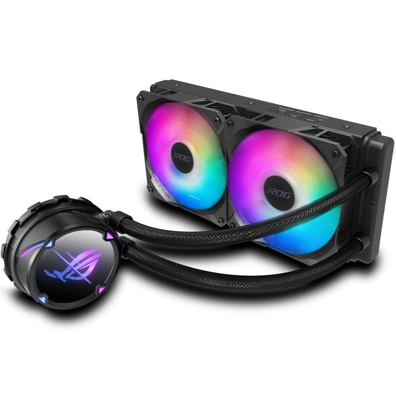 CPU Asus ROG STRIX LC II 240 ARGB (LGA1700) арналған сұйық салқындату жүйесі - фото #0, Technodom.kz