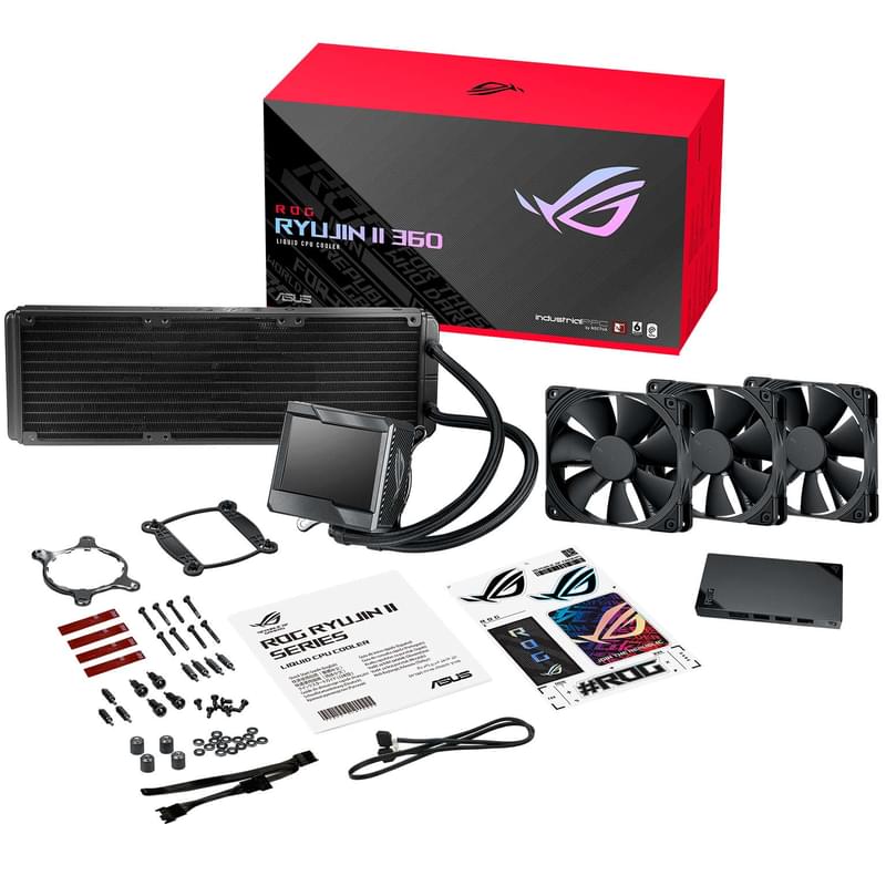 CPU Asus ROG RYUJIN II 360 (LGA1700) арналған сұйық салқындату жүйесі - фото #8, Technodom.kz
